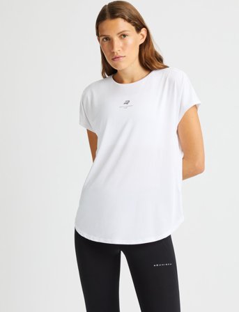 Röhnisch Motion Loose Tee - White - S
