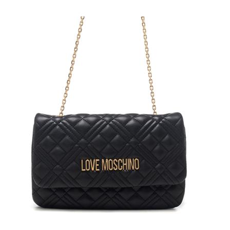 Moschino, Shoulder Bags Czarny, Kobieta, Rozmiar: ONE Size