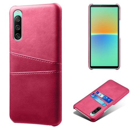 Dual Card Sony Xperia 10 IV cover - Pink
