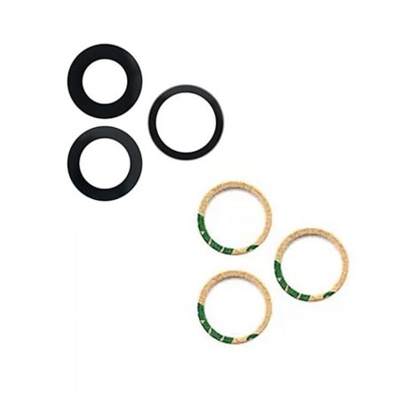 Original iPhone 14 Pro Max Bak Kameralins Med Tejp - 3-pack
