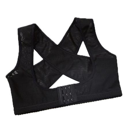 1 kpl säädettävä kestävä ryhäselän oikeanlainen vyön asennonkorjaaja naisille Black XXL