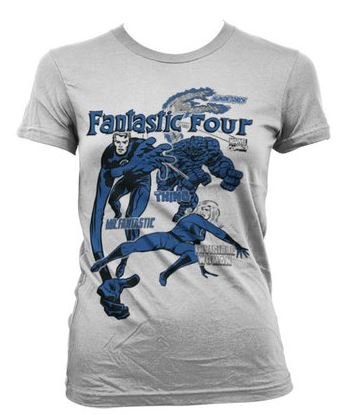 Fantastic Four Dammodell T-Shirt L