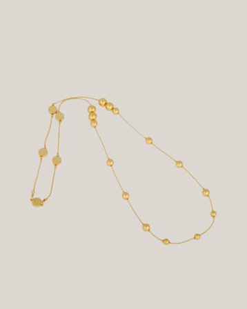 IOAKU BERRY ICONIC NECKLACE Guldig Smycken Tjej - Kids Brand Store