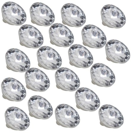 20 st Diamantkristall Klädsel Soffa Sänggavel Knappar Väggdekor 14mm Dia