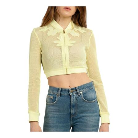 Pinko Jacket , Geel , Dames , Maat: S