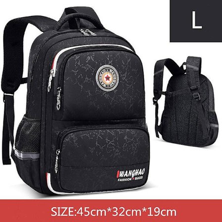 Vattentät sida öppen skolväska barn ryggsäck bokväska barn ortopediska skolväskor pojkar flickor grundskola mochila