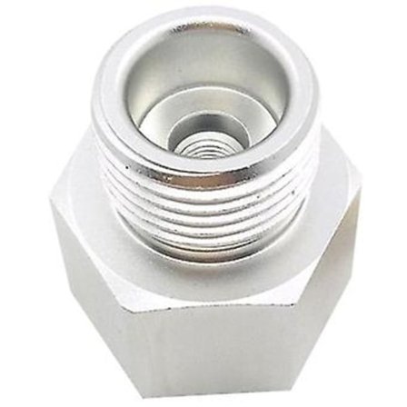 1x Co2 Tank Adapter Messing Sylinder Hunn Cga 320 Til Hann W21.8 Konverter Kobling Co2 Regulator O