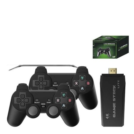 Video spil konsol 2.4G trådløs konsol spil stik 4k 10000 spil bærbar Dendy spil konsol