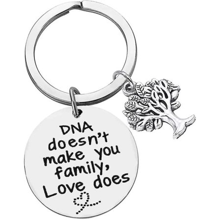 IC CNE Stegmamma Nyckelring Steg Pappa Presenter DNA Gör Inte Y
