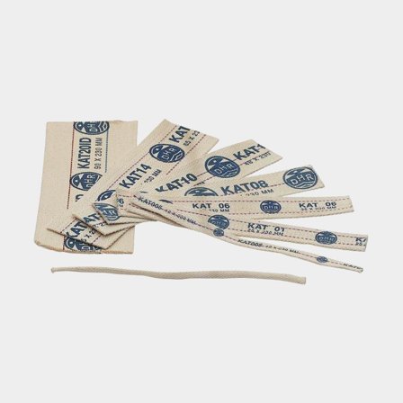 Lonten voor olielamp / petroleumlamp DHR, geschikt voor olielamp met 5" brander, 4-pack