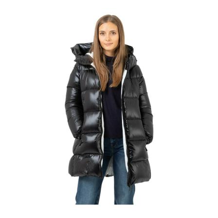 add, Down Jackets Zwart, Dames, Maat:S,nylon