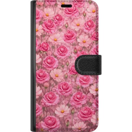 Kompatibel Tegnebogsetui til OnePlus 13 Petal Reverie Blush Rose