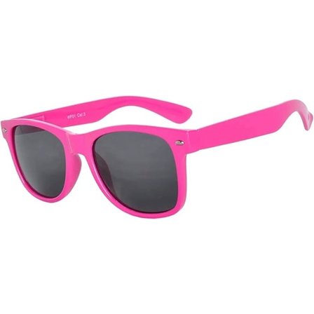 Retro Solbriller i 80'er Stil Klassisk Vintage Unisex Nerd Farvet Stel OWL