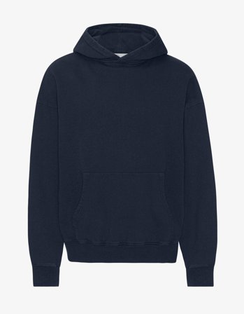 Organic Oversized Hood - Navy Blue - XS