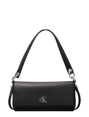Minimal Monogram Shoulder Pouch Black Calvin Klein