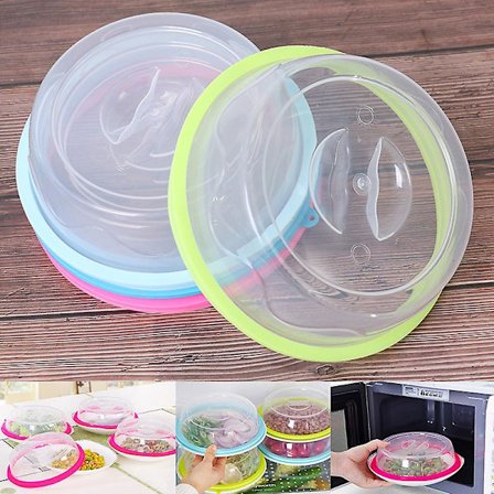 Staplingsbar Matlåda för Kylskåp med Lock - Dammtät, Transparent Stänkskydd [YJD]