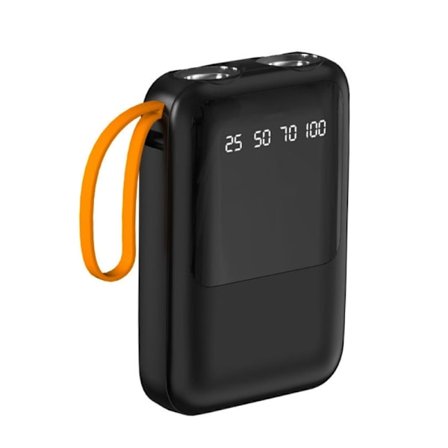 Bärbar DIY Power Bank Box med snabbladdning 3x18650 batterihållare Högkapacitets yttre skal med laddningslinje