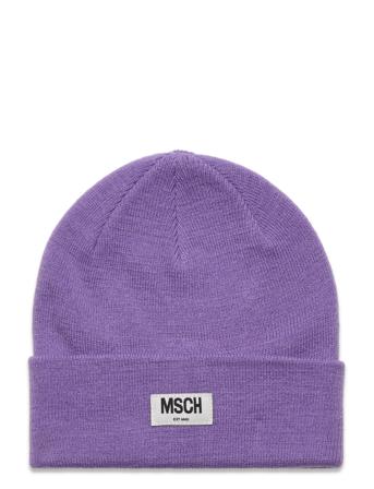 Mschmojo Beanie Accessories Headwear Beanies Liila MOSS COPENHAGEN