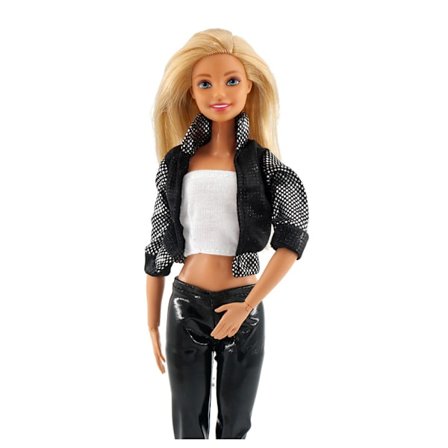 /#/4 stk 11 tommers sexy Barbie dukkeklær sett, jeans, kjole, casual klær, mote klær/#/4 stk 11 tommers sexy Barbie dukkeklær sett, jeans, kjole, 