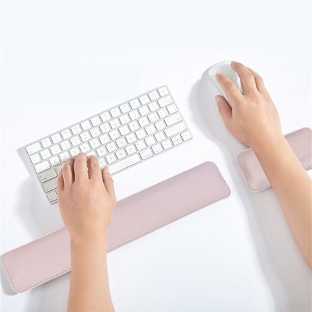 Ergonomiskt Tangentbord & Mus med Handledsstöd