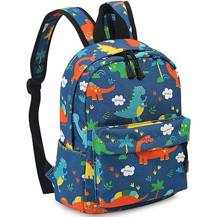 Barnehagesekk for barn, gutter, småbarn, skolesekk, dinosaur, barnehagesekk