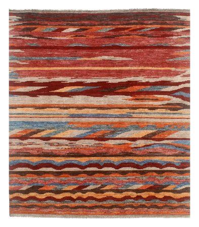Berber Colourful Matta Modern Stor (Ull, Afghanistan)