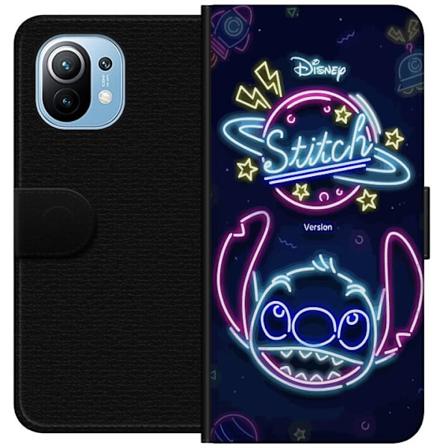 Xiaomi Mi 11 Lommeboketui Stitch Neon