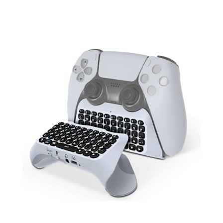 Tastatur til PS5-håndcontroller med Bluetooth og indbygget højt