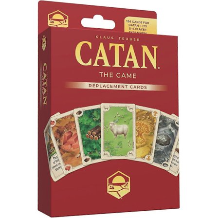 CATAN Erstatningskort for Base Game Pack 6. utgave [YATOY]