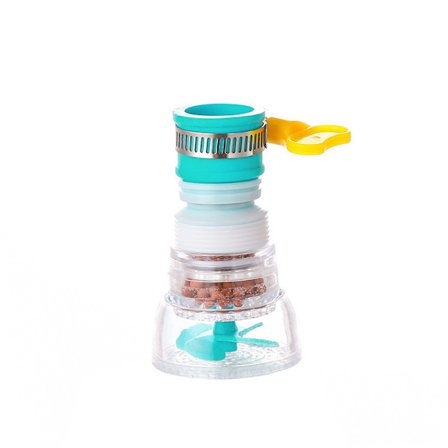 Vattenkran Vattenrenare (Blå), 360 Grader Roterande Rörlig Kökskran