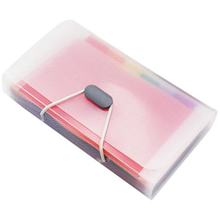 Kontor A6 Udvidelsesmappe Tegnebog Organ Taske 13 Lag Suspensionsregnbue Type Spindende Reb Produkter