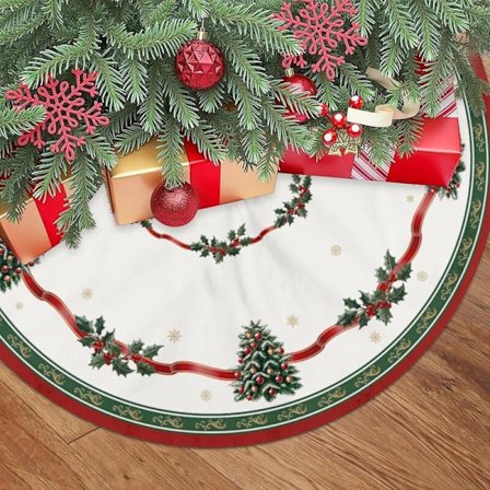 Julstjärna Julgransmatta 48" Julfestdekoration