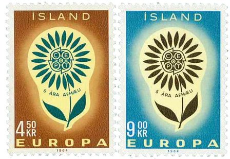 Island - AFA 386-387 - Postfrisk