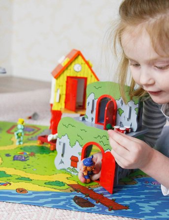 Bamse Bamse & Lova Figurset - Multi/patterned - 40-58MM