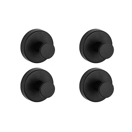 INF Vægkroge med sugekop, 4-pak