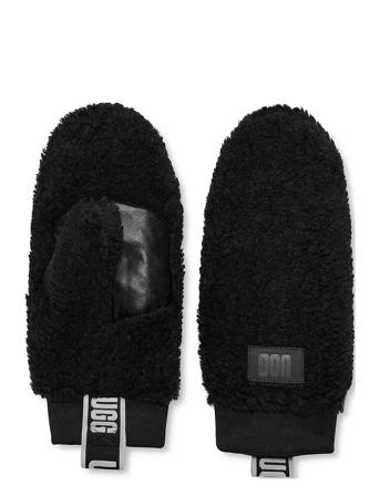 W Sherpa Mitten Accessories Gloves Thumb Gloves Black UGG