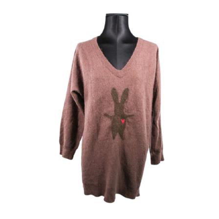 Mulberry Pre-owned Pullover , Bruin , Dames , Maat: ONE Size Vintage Tops