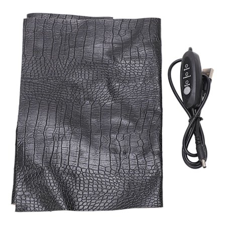 Varmepude 3 Temperaturindstillelig Vaskbar PU USB Varmepude til Kæledyr Reptil 5V 2A 2240