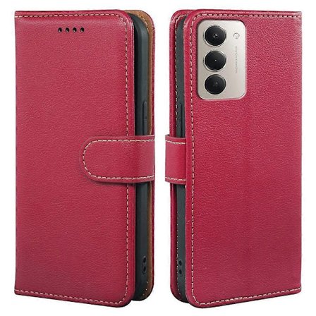 Kompatibel med Xiaomi Redmi 15 5G Etui RFID Wallet Litchi Tekstur Læder Telefon Cover Magnetisk Lås-Perfet