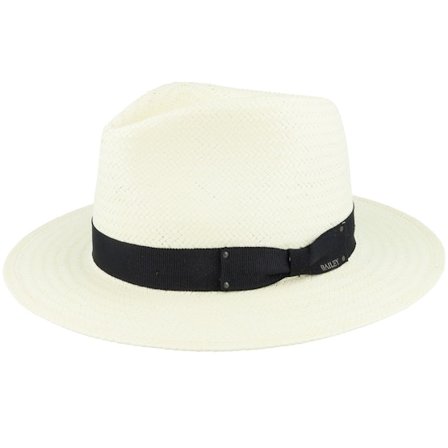 Bailey - Hvid straw Hat - Spencer Natural Straw Hat @ Hatstore