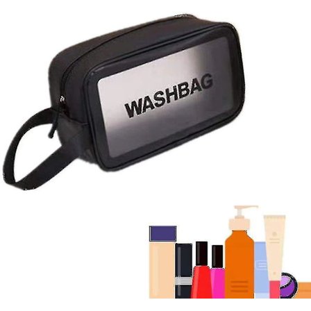 Toiletaske Vasketaske Vandafvisende Pvc Rejsetaske Børster Organizer Opbevaringstaske