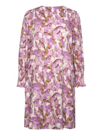 Nuedita Dress Knelang Kjole Multi/mønstret Nümph*Betinget Tilbud