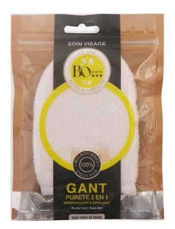 BO Paris Purity 2-In-1 Face Mitt - Nude - 1 pcs