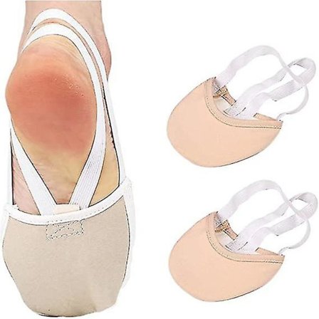 Naisten tyttöjen puolipohjalliset jazzbalettitanssikengät (kääntökengät) - Q1