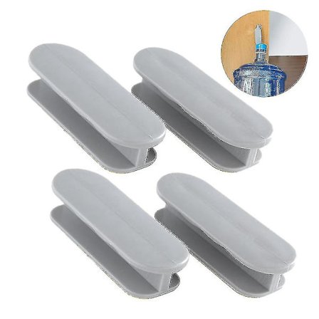 Itseliimautuvat pikakaappi-laatikot - Keittiön kaapin nupit (2 kpl, harmaa)