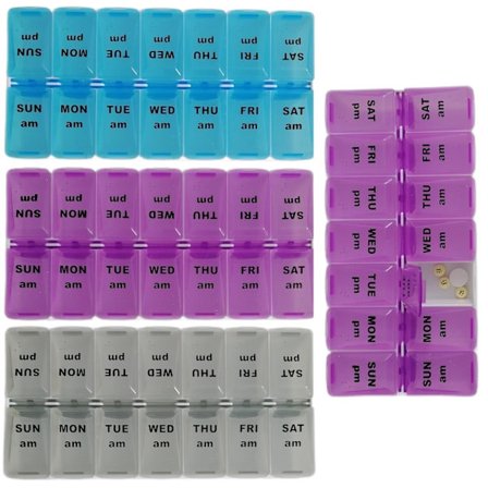 PILLERASK 14 Fack / För 1Veckor/7Dagar doserings