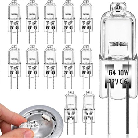 10 kpl G4 Halogeeni Lamppu 10W 12V - WELLNGS
