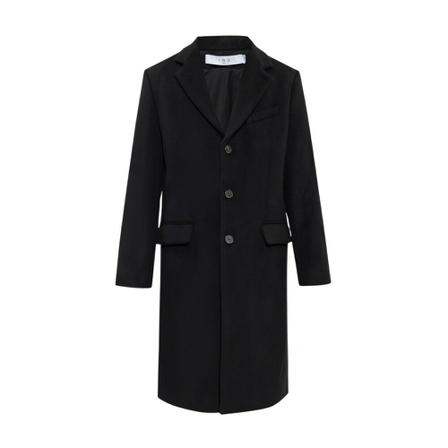 Iro, ‘Mackaye’ wool coat Zwart, Heren, Maat:S,wol