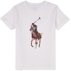 Kids - Ralph Lauren White Graphic T-shirt 4 Years - Tops - 4 years - White