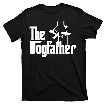 Sjov Hundefar The DogFather T-shirt